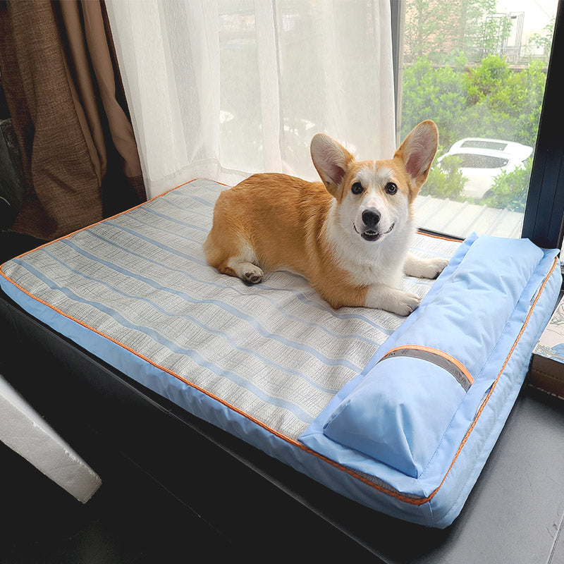 Dog Mat Sleeping With Pet Mat Summer Mat Anti Bite Mattress Cat Non Stick Hair Ice Mat Dog Mat CITADEL