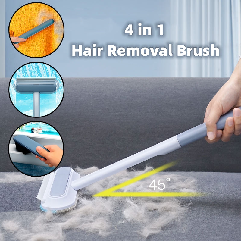 4 In 1 Multifunctional Hair Removal Brush Pet Dog Cat Hair Cleaner Brush Cat Hair Remover Window Screen Cleaning Tool Gadgets CITADEL