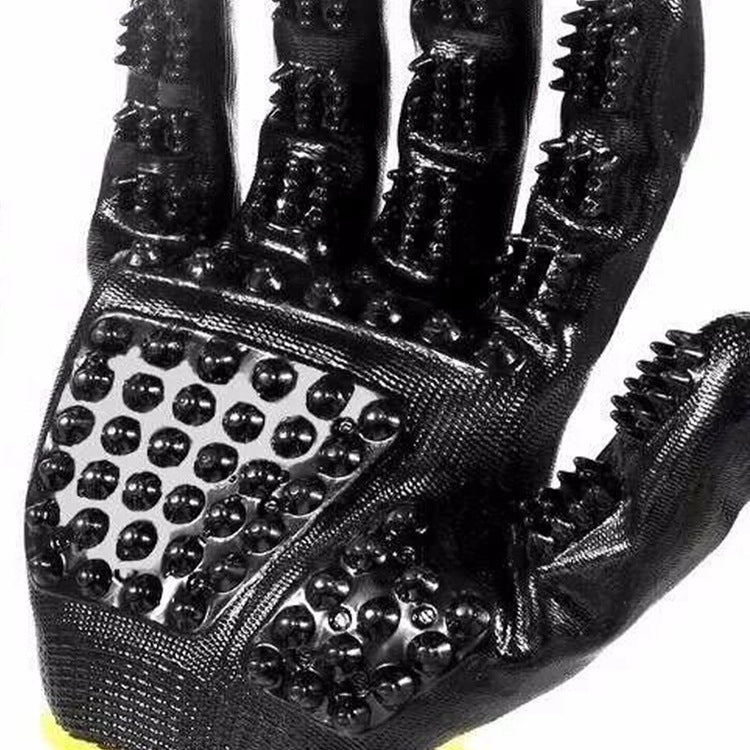 Pet Hair Grooming Glove Cats Soft Rubber Pet Hair Remover Dog Horse Cat Shedding Bathing Massage Brush Clean Comb Animals CITADEL