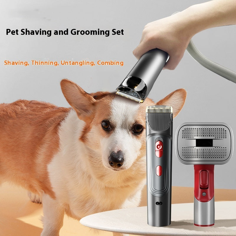 Full Series Dogs And Cats Hair Suction Head Accessories Comb Suit Pet Shaver CITADEL