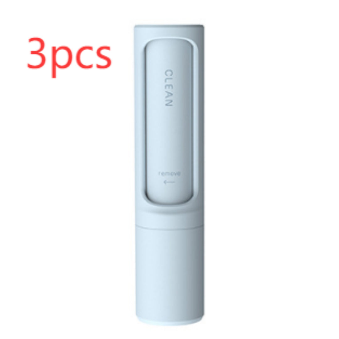 2-1 Reusable Pet Hair Remover Brush Lint Roller Portable Effective Self Cleaning Tool for Cat Dog Fur Hair Dust Removal Brush CITADEL