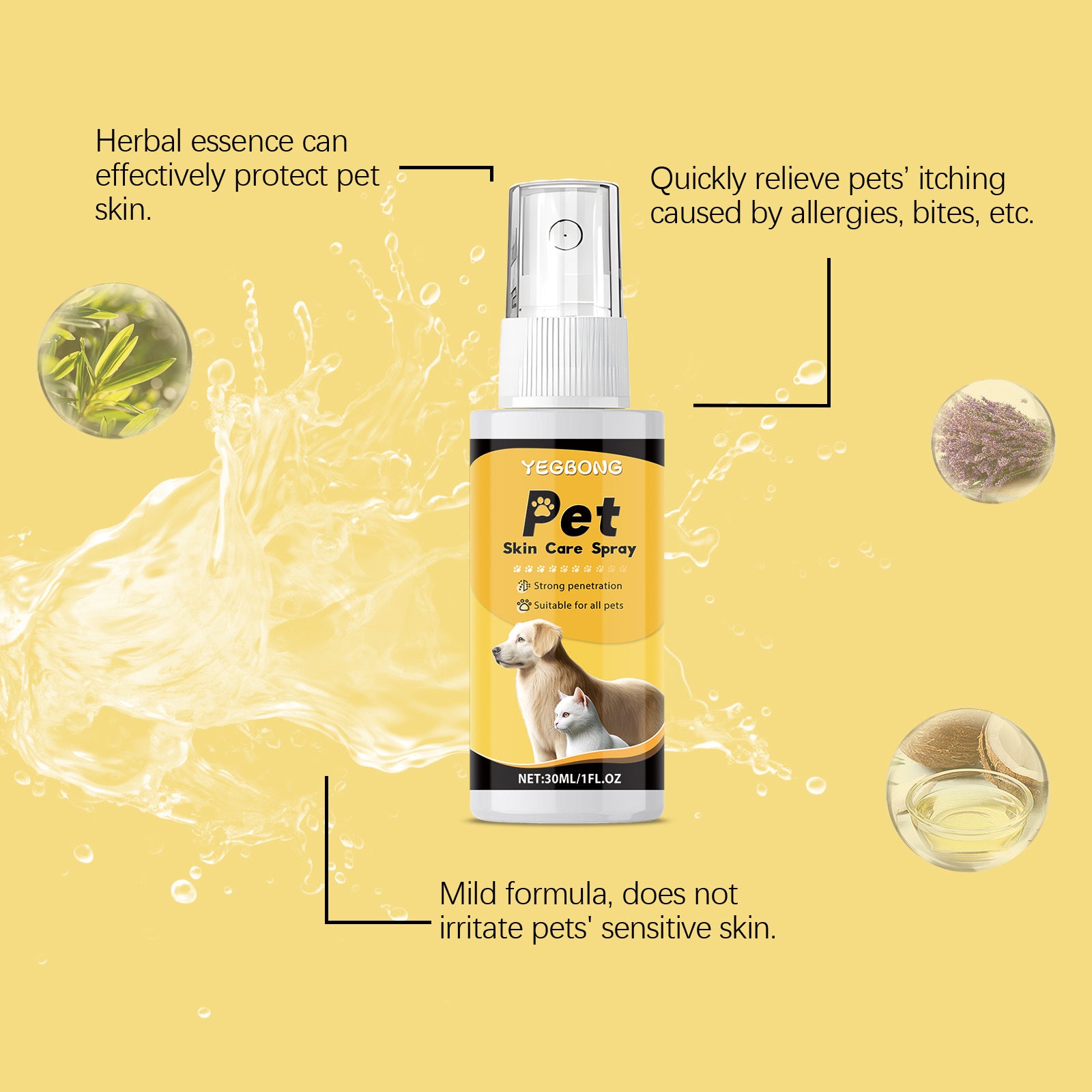 Pet Skin Spray Gentle Care CITADEL