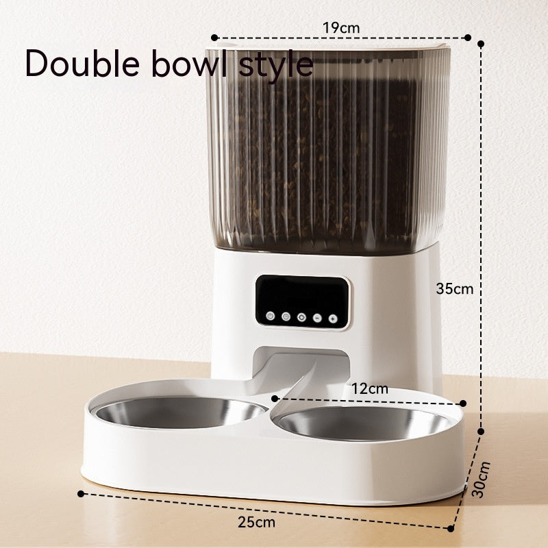 Automatic Pet Feeder Cat Intelligent Remote Control Cat Food Dog Food Timing Quantitative Video Monitoring Pet Feeding Machine CITADEL