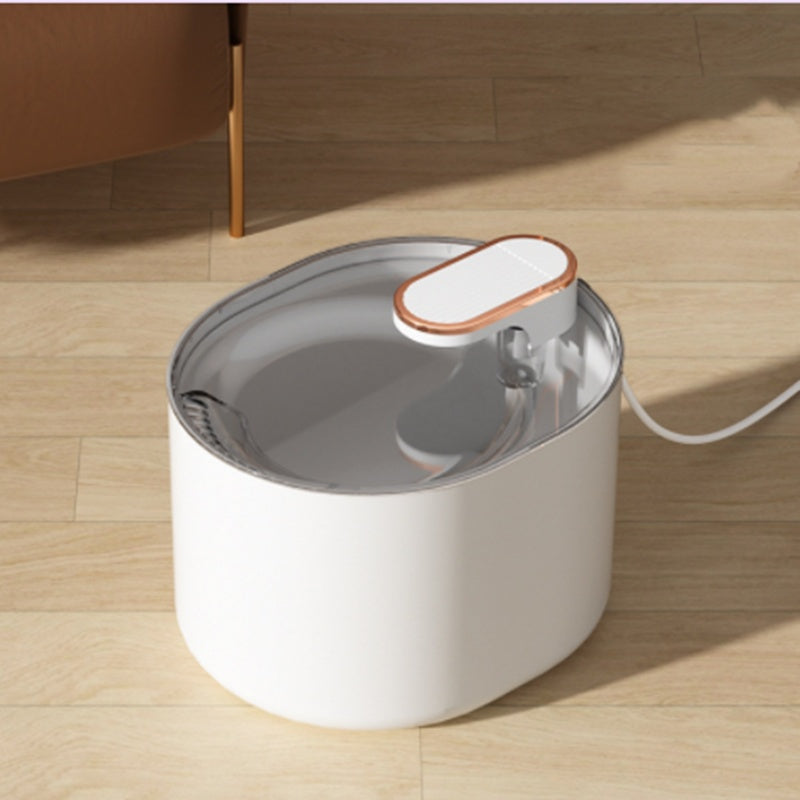Automatic Pet Cat Water Fountain Mute Water Feeder Bowl USB Charge Auto Electric Feeder Pet Drinking Dispenser For Cat Dog Pet Products CITADEL