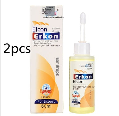 Pet Dog Cat Ear Drops Oil Deodorizing CITADEL