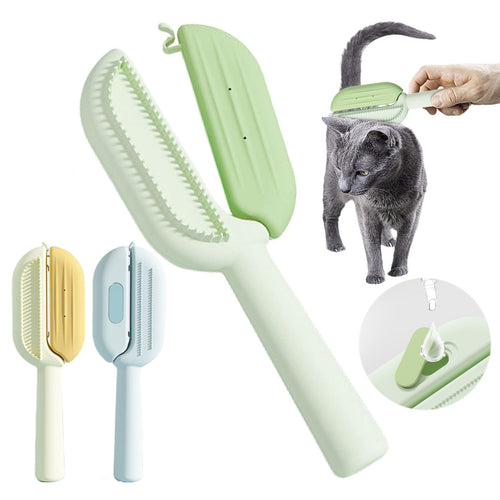 3 In 1 Self-Cleaning Massage Combs Floating Hair Removal Brush Pets Grooming Brush With Water Tank Pet Products CITADEL