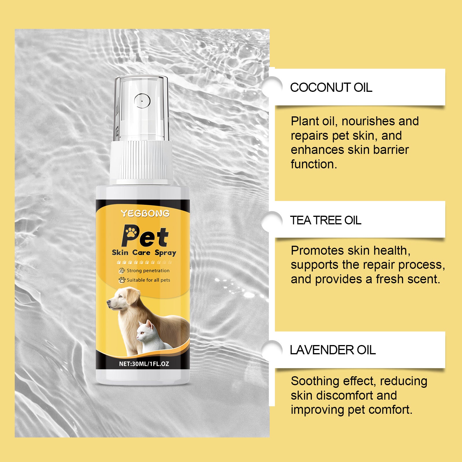 Pet Skin Spray Gentle Care CITADEL