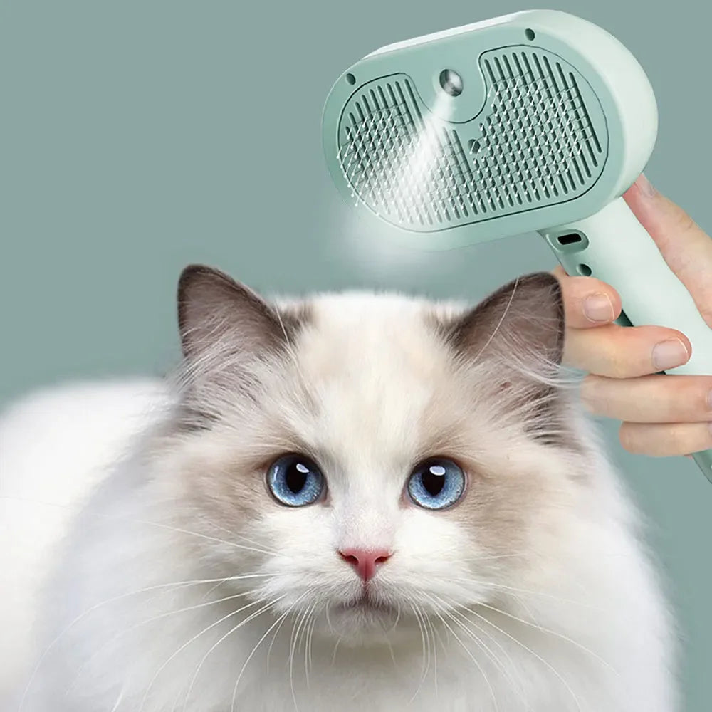 Pets Spray Hair Comb Pet Hair Remover Cleaning Brush Cats Grooming Dog Accessories Tools Dematting Water Mist Humidifier Comb Pet Supplies CITADEL